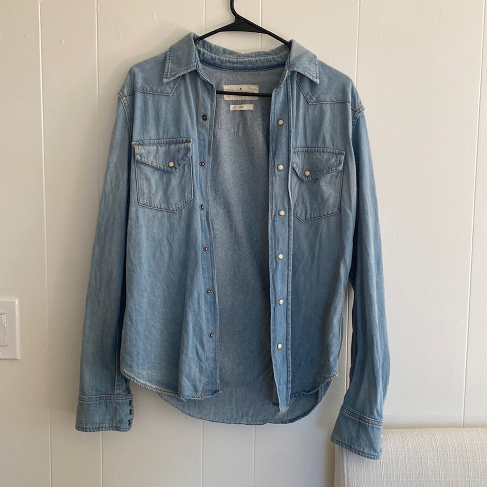Imogene & Willie Leo Washed Pearl Snap